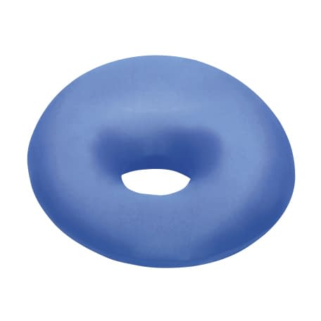 MOGU ビーズクッション 穴あきクッション 24-7750-0403 青 クイックエスピーセンター アナアキクッション