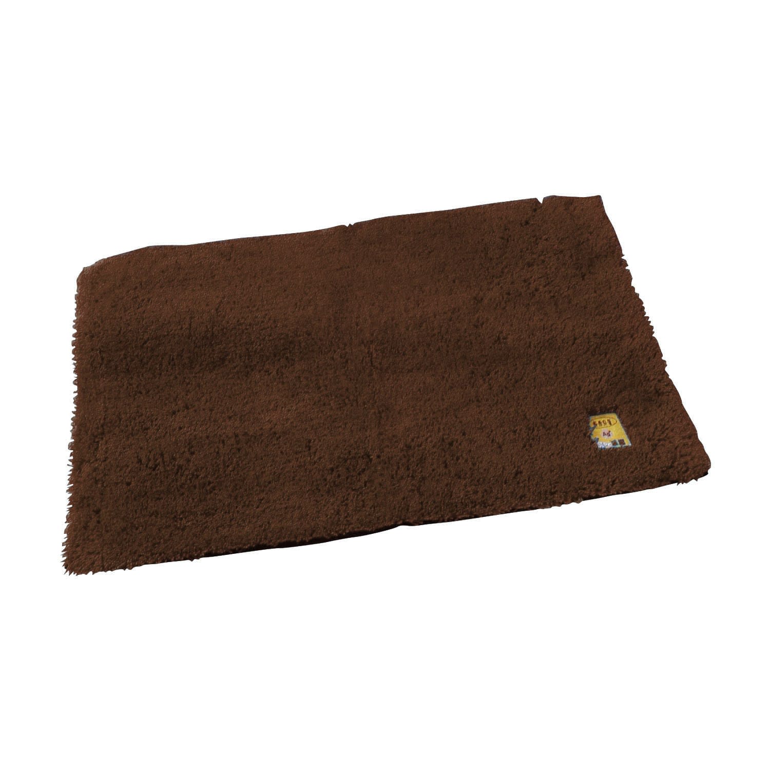 乾度良好Ag＋業務用バスマット 24-7676-0005 ブラウン オカ W600XL900XH18MM