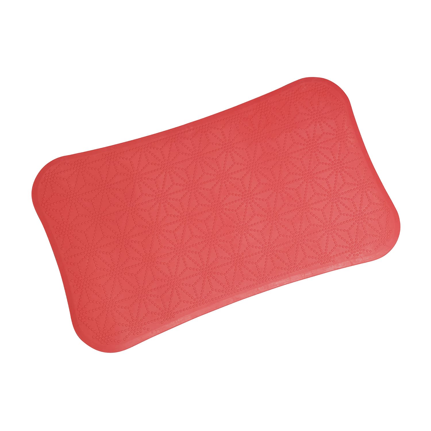 すべり止めマットV 浴槽手マット 24-8026-00 ケアメディックス レッド(360X600MM)