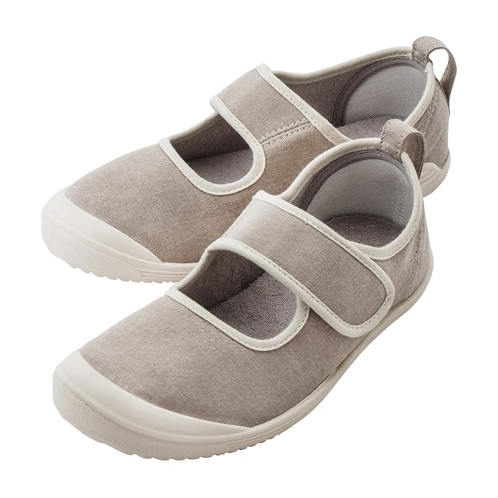 入院サポートシューズ 24-8013-0401 ベージュ 竹虎 26.0CM