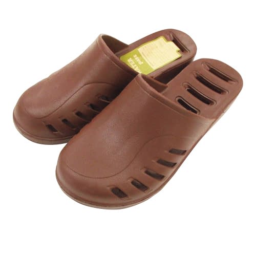 入浴介助用サンダル L 24-7677-0102 ブラウン ティティメディカル L(ダンセイヨウ)