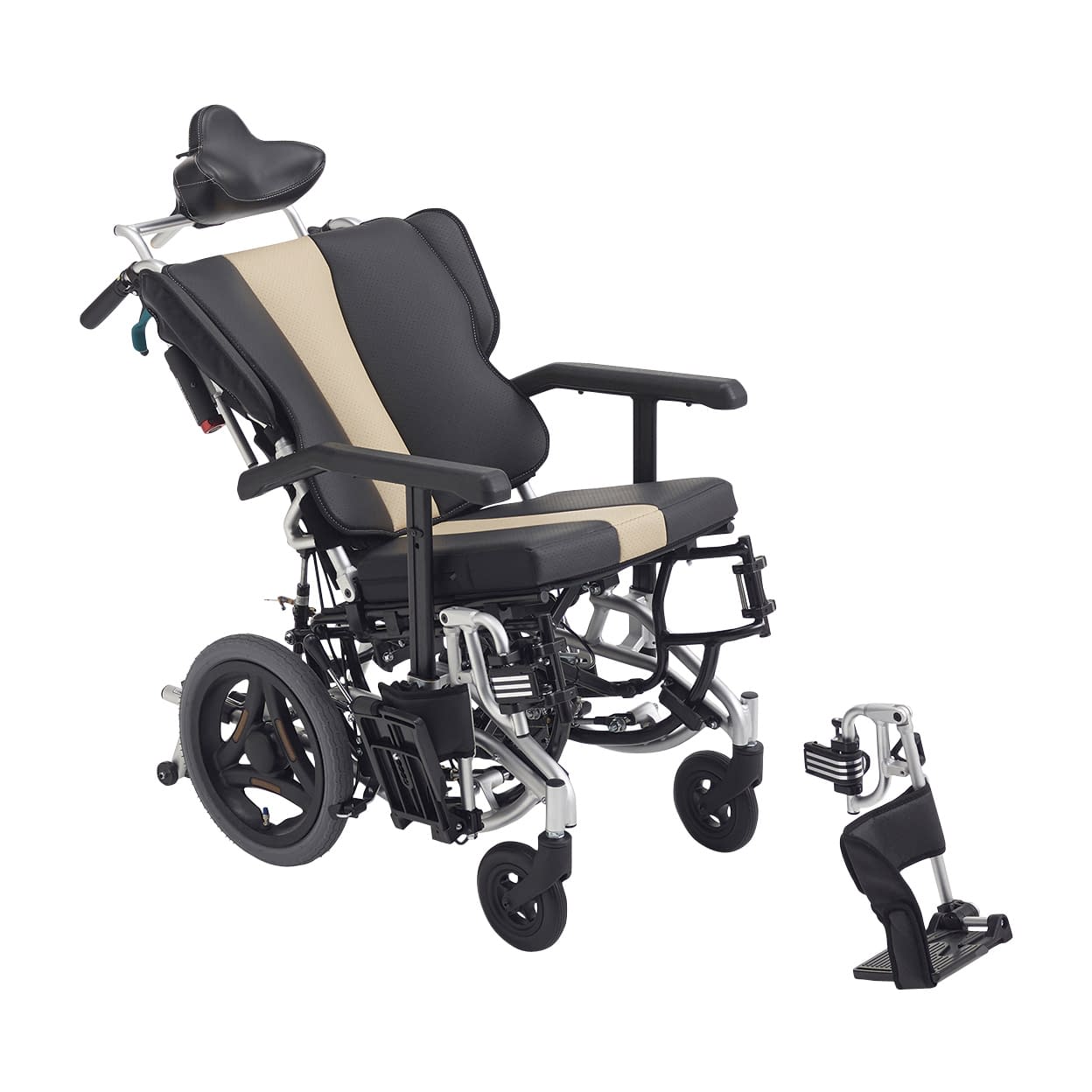 ティルト＆リクライング車いす 車椅子 24-7629-00 ミキ TRC-3DX