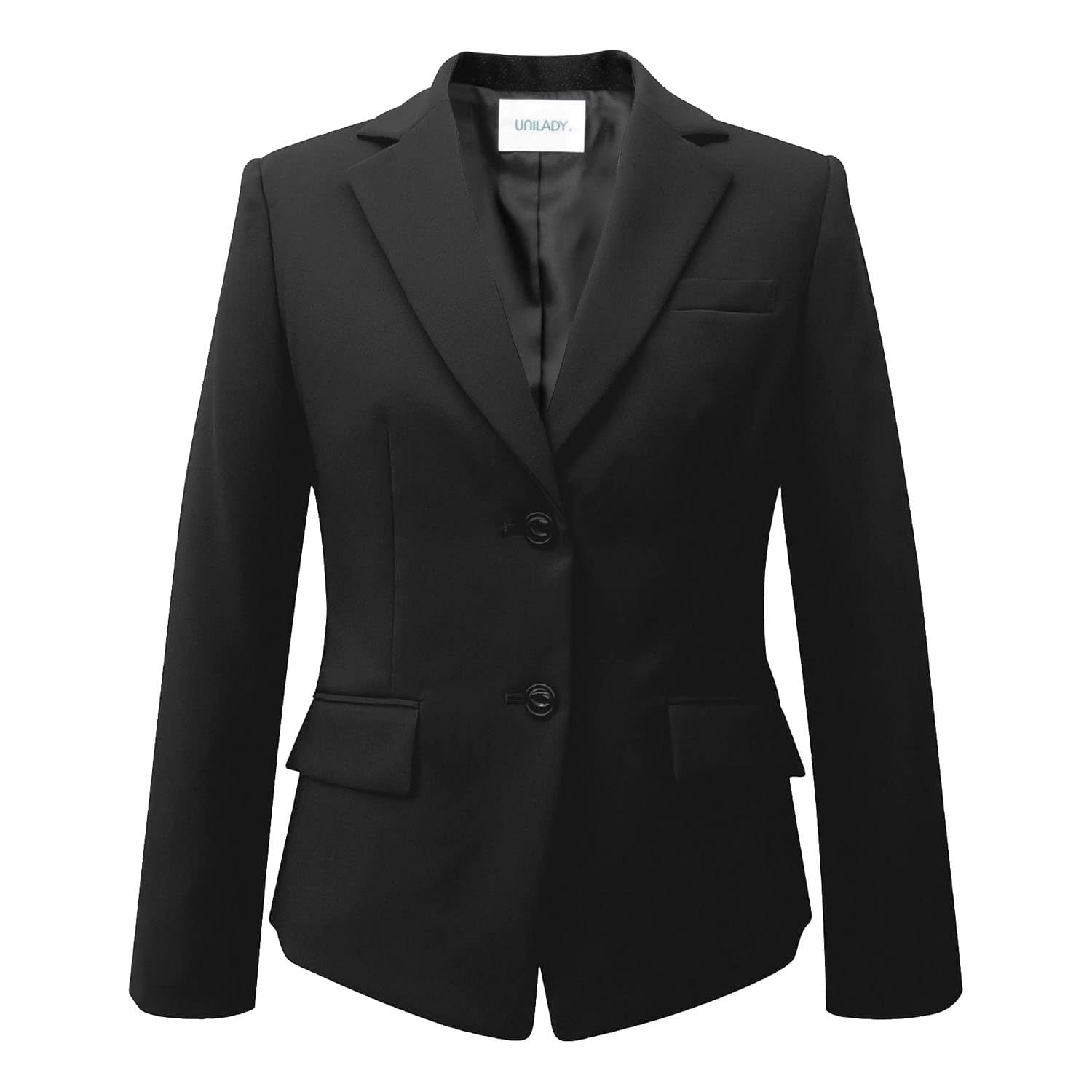 事務服ジャケット 24-8173-0206 15 ユニレディ U2030(ブラック)