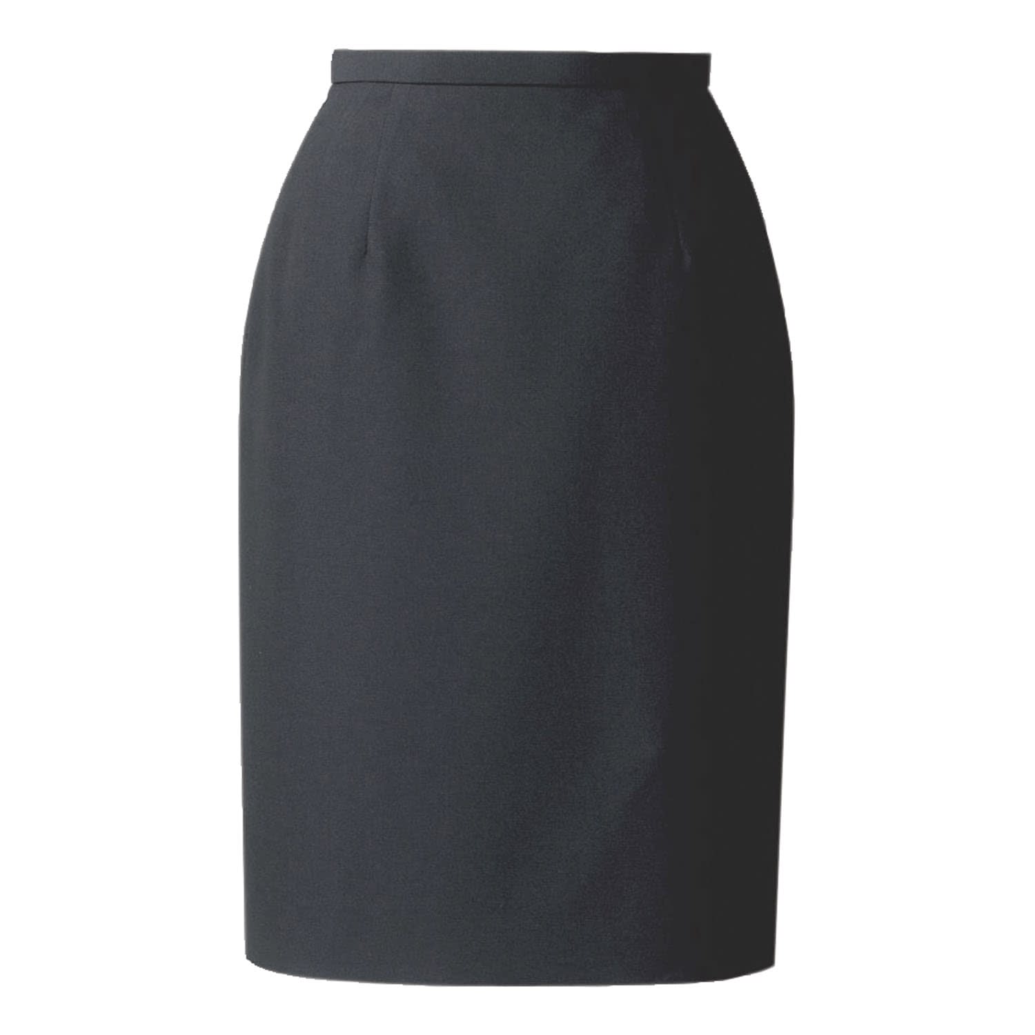 事務服タイトスカート 24-8175-0106 15 ユニレディ U9030(チャコールグレー)