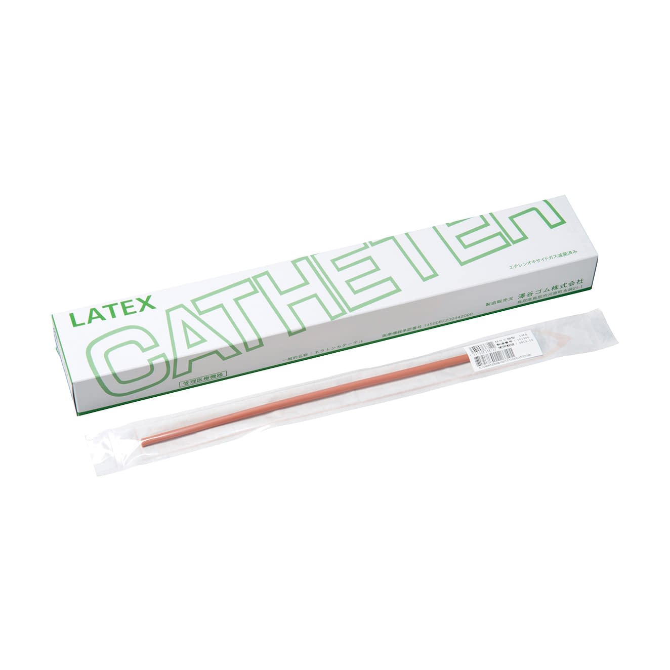 エンゼルロビンソンカテーテルA短型 #7 24-8564-04 牧口ゴム #7(4.5X330MM)12ホン