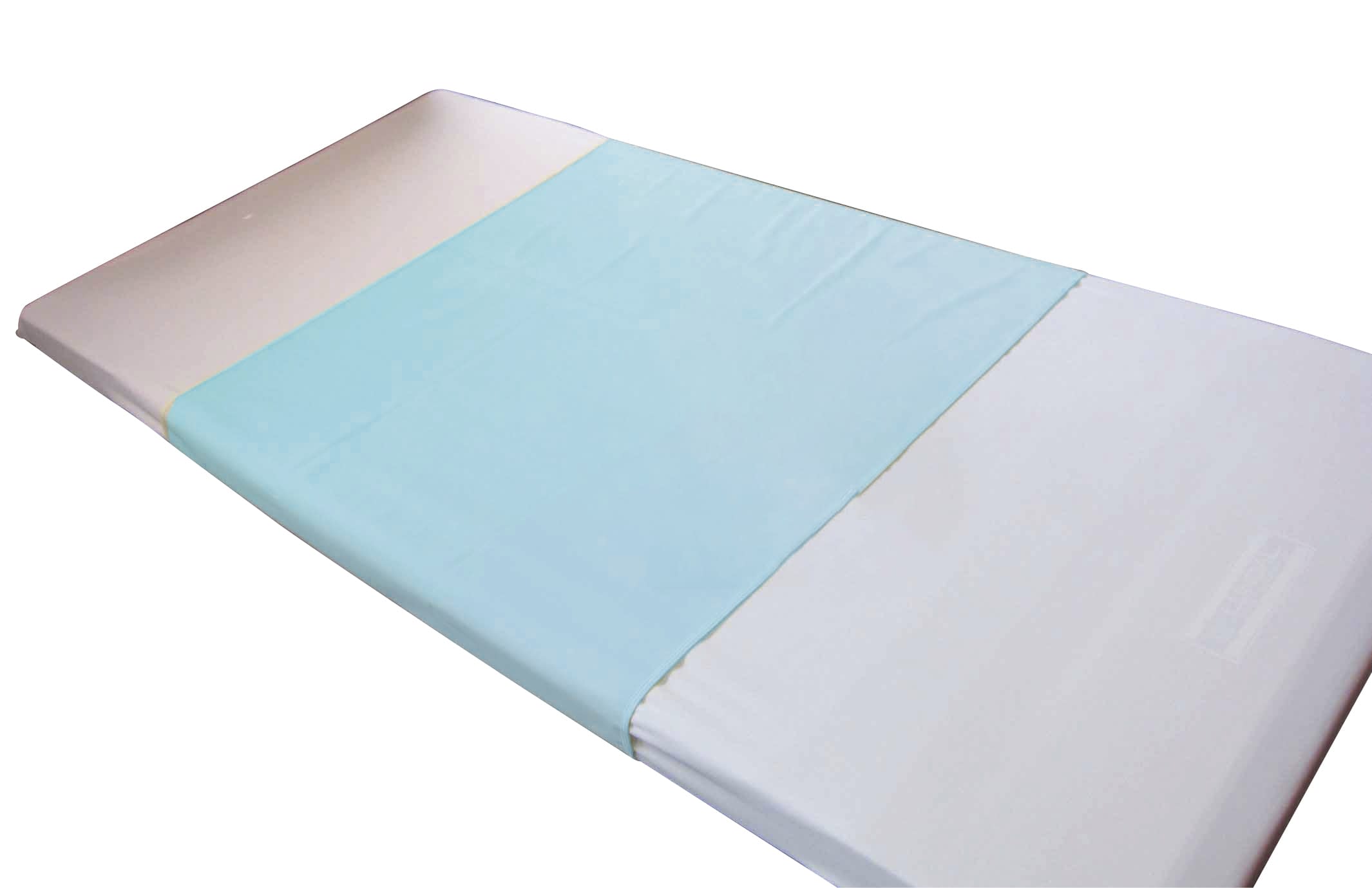 速乾防水シーツ 介護用シーツ 25-2593-01 MANRAKU MR-2043(90X145)サックス