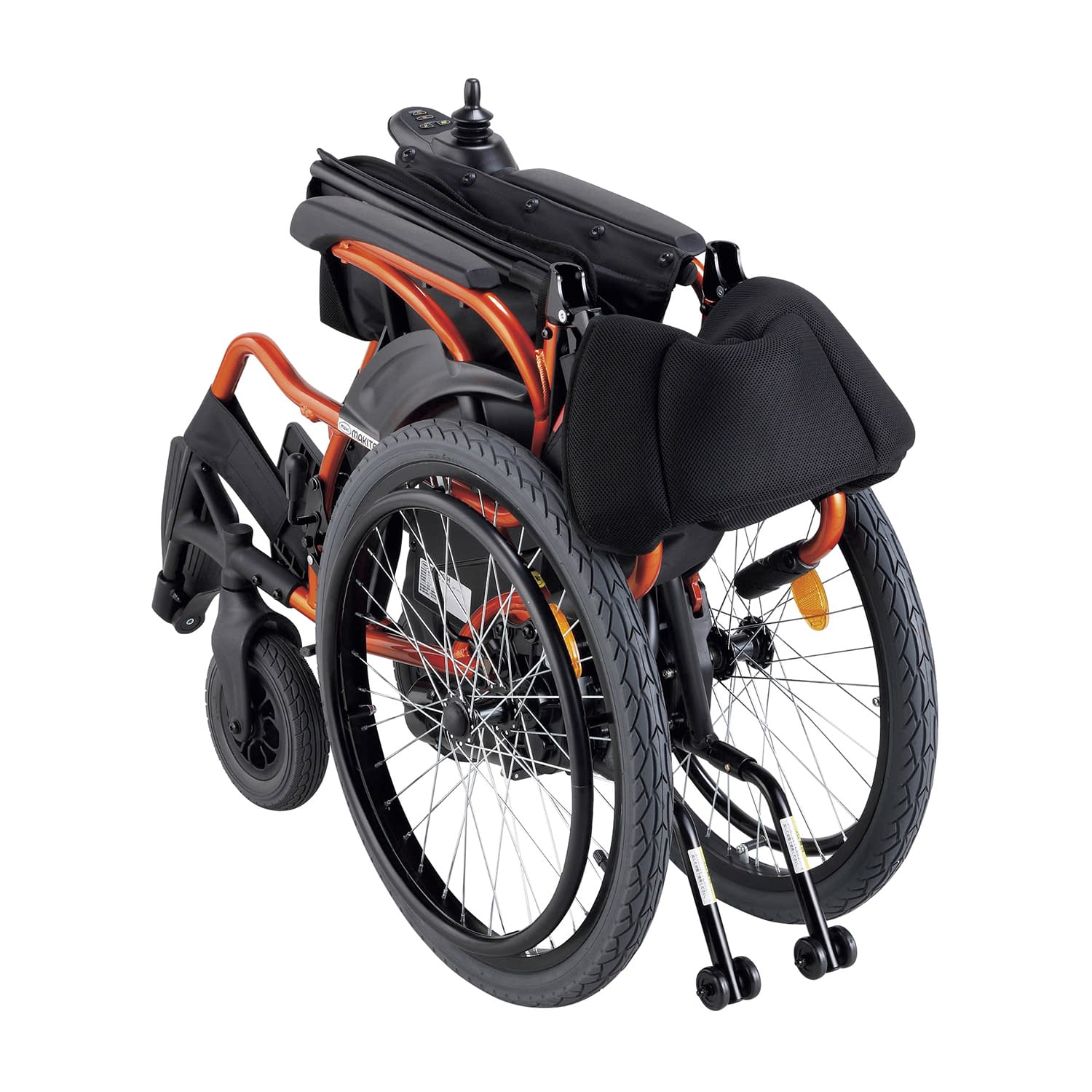 エコノミー電動車いす スマイル 24-8190-0001 操作部：右 マキテック