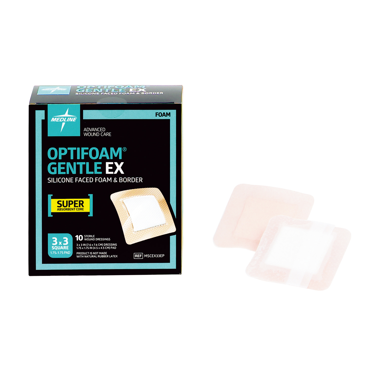 オプティフォームジェントルEX 25-7129-00 メドライン MSCEX33EP(10マイ)
