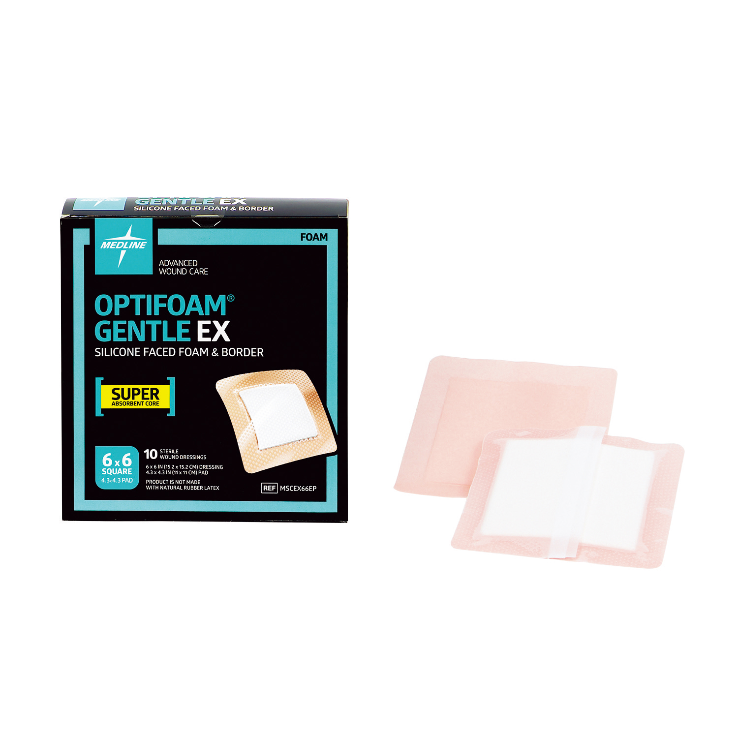 オプティフォームジェントルEX 25-7129-02 メドライン MSCEX66EP(10マイ)