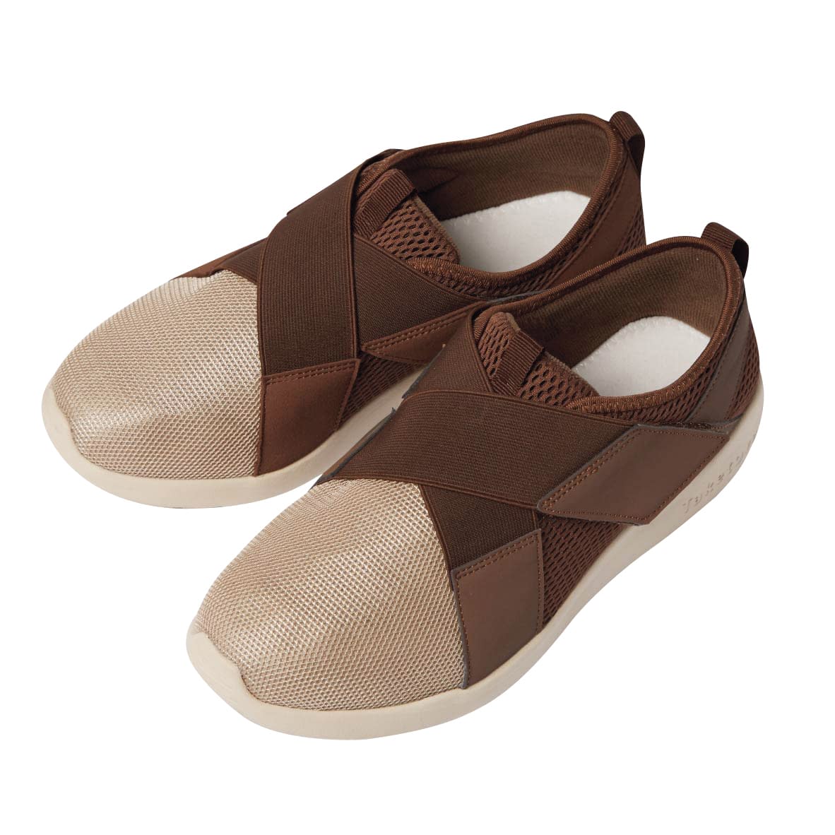 リハビリ支援シューズII 24-8208-0101 ブラウン 竹虎 23.0CM
