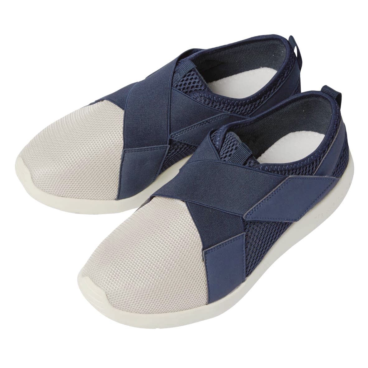 リハビリ支援シューズII 24-8208-0502 ネイビー 竹虎 27.0CM