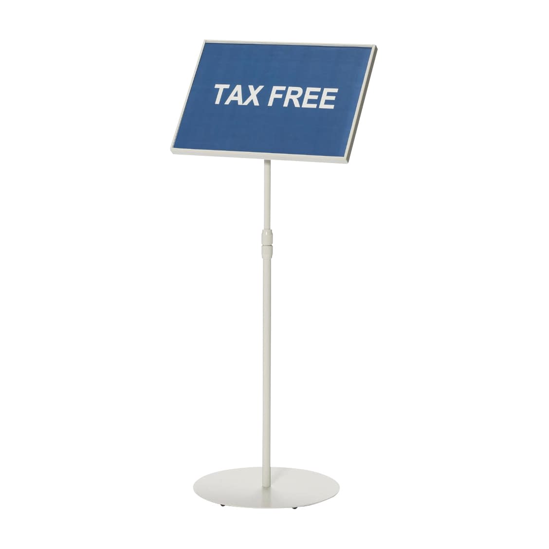 サインスタンド(A3横／傾斜) A3・横 24-8978-02 クラウン CR-SI62-W(ワクカバーツキ)