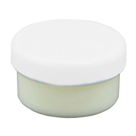 プラ壷 軟膏容器 24-8100-0004 白 浅井商事 5ML(100コイリ)