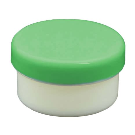 プラ壷 軟膏容器 24-8100-0009 緑 浅井商事 5ML(100コイリ)