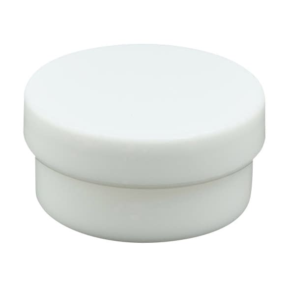 プラ壷 軟膏容器 24-8100-0104 白 浅井商事 10ML(100コイリ)