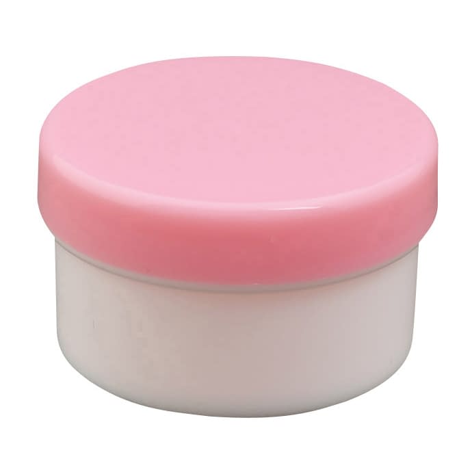 プラ壷 軟膏容器 24-8100-0207 ピンク 浅井商事 20ML(100コイリ)