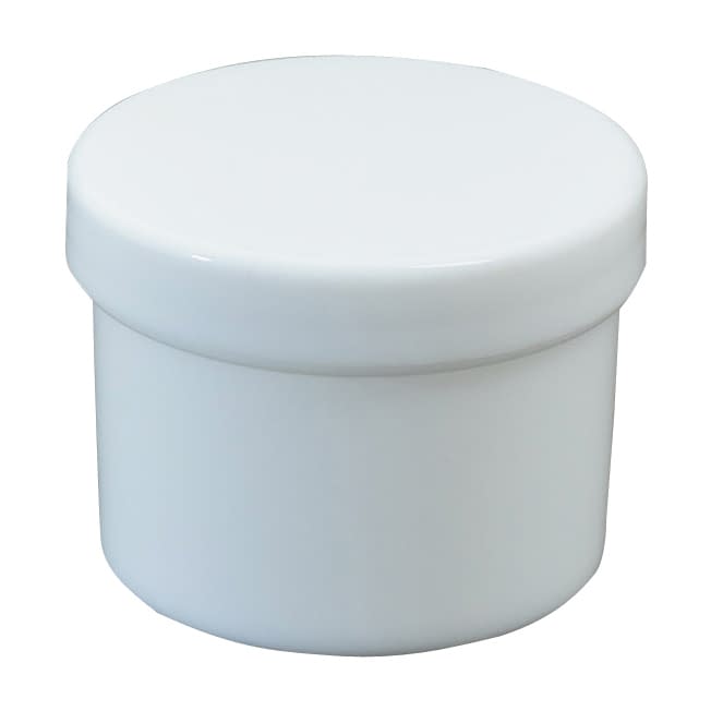 プラ壷 軟膏容器 24-8100-0304 白 浅井商事 30ML(100コイリ)