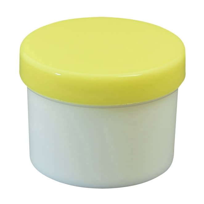 プラ壷 軟膏容器 24-8100-0305 黄 浅井商事 30ML(100コイリ)
