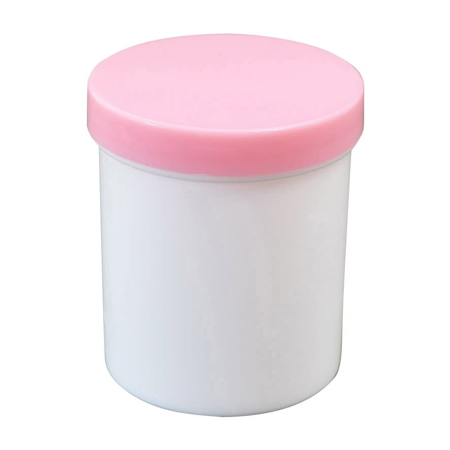 プラ壷 軟膏容器 24-8100-0507 ピンク 浅井商事 100ML(50コイリ)