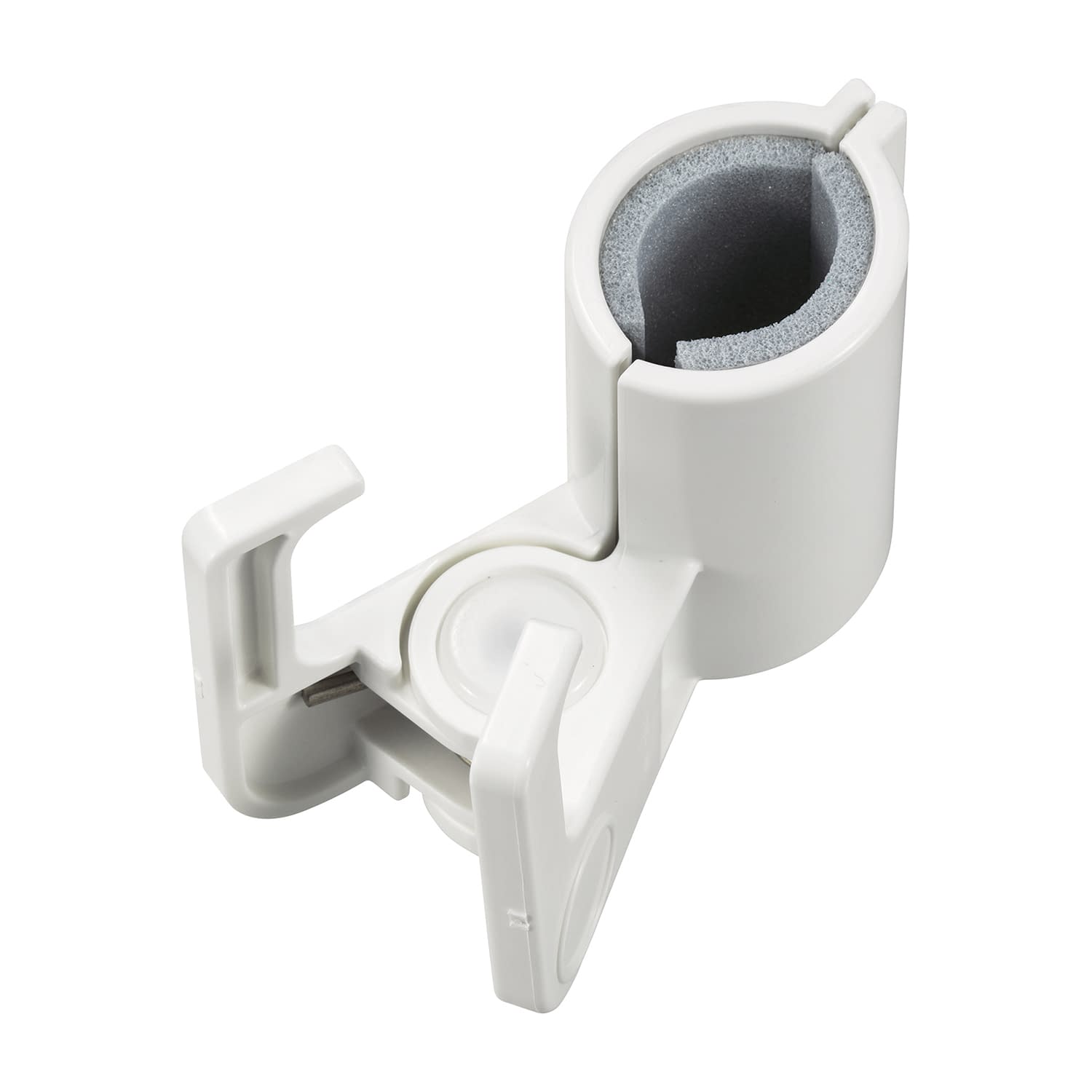 ユニバーサルフック φ22〜25支柱専用 ガートル台用アクセサリー 24-8512-00 タキゲン製造 CP-947-1(ホワイト)