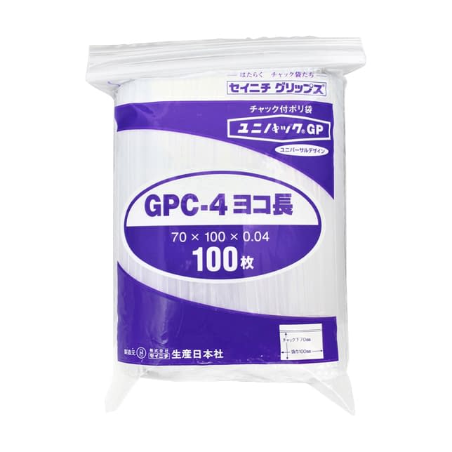 ヨコ長ユニパックGP 24-8110-00 セイニチ C-4(100マイ)