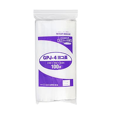 ヨコ長ユニパックGP 24-8110-07 セイニチ J-4(100マイ)