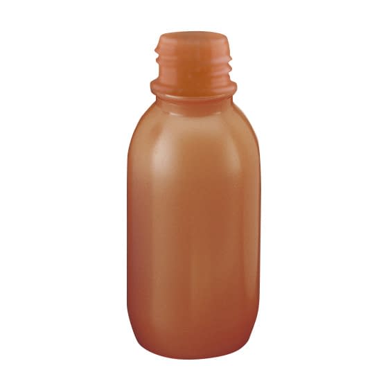 シャトル瓶100 茶 プラスチック薬瓶 24-8096-01 投薬瓶 1-161(100ML)50イリ