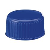 シャトル用キャップ プラスチック薬瓶 24-8096-0403 青 投薬瓶 1-91(50イリ)