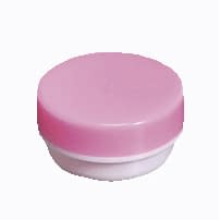 UG軟膏壷 軟膏容器 24-8102-0005 蓋:ピンク 軟膏容器 3-51(6ML)100イリ
