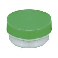 UG軟膏壷 軟膏容器 24-8102-0103 蓋:緑 軟膏容器 3-52(12ML)100イリ