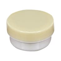 UG軟膏壷 軟膏容器 24-8102-0104 蓋:クリーム 軟膏容器 3-52(12ML)100イリ