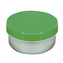 UG軟膏壷 軟膏容器 24-8102-0303 蓋:緑 軟膏容器 3-54(35ML)100イリ