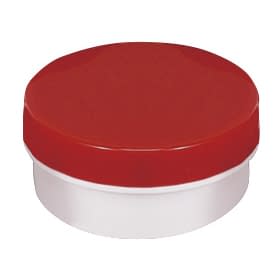 UG軟膏壷 軟膏容器 24-8102-0406 蓋:赤 軟膏容器 3-55(58ML)100イリ