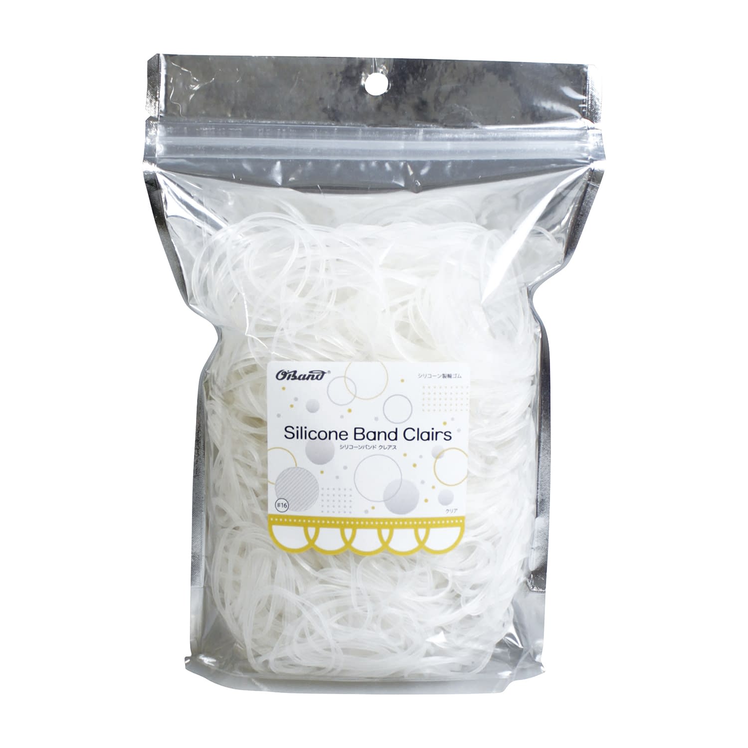 シリコーンバンド クレアス 24-8300-00 共和 GGS-300-CL(300G)クリア