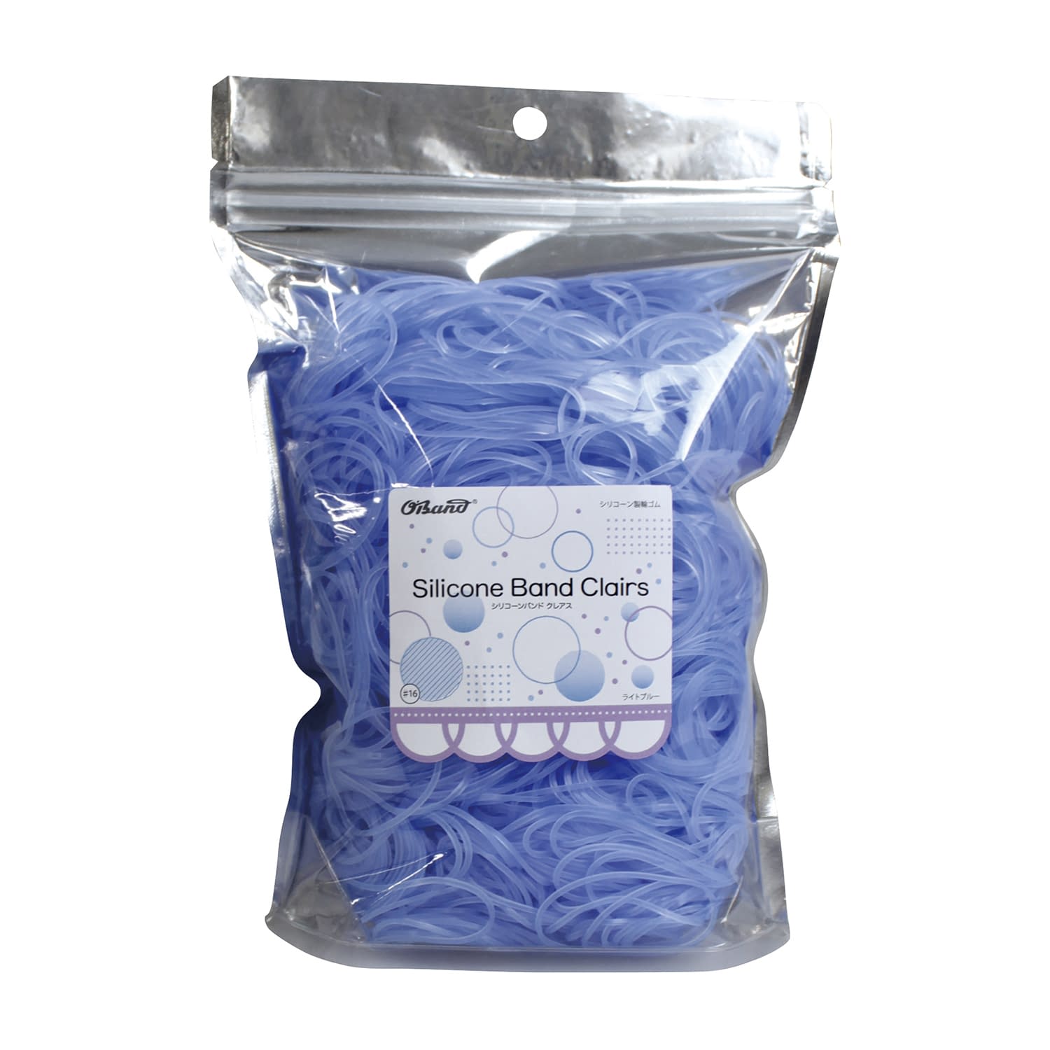 シリコーンバンド クレアス 24-8300-01 共和 GGS-300-LB(300G)ブルー