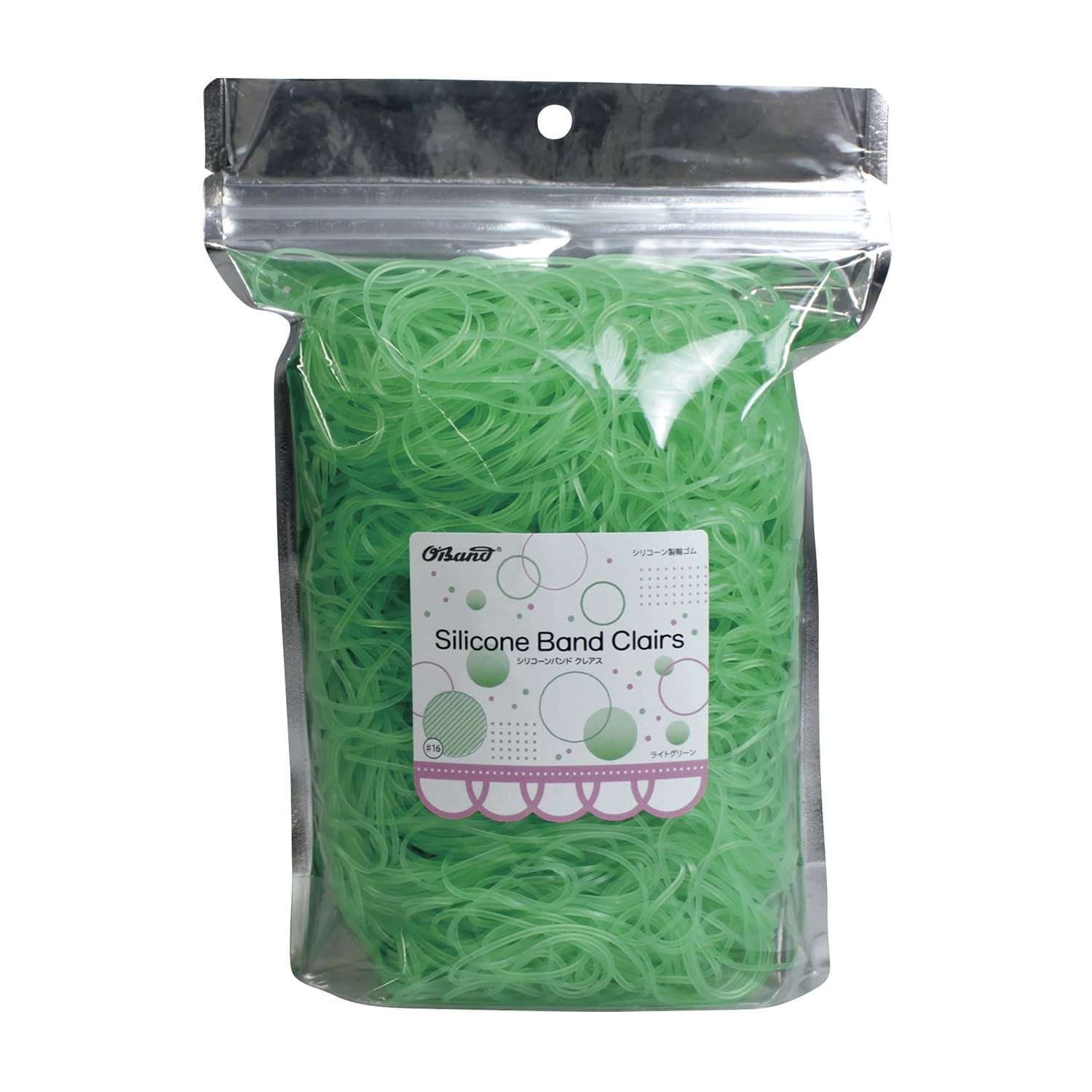シリコーンバンド クレアス 24-8300-02 共和 GGS-300-LG(300G)グリー