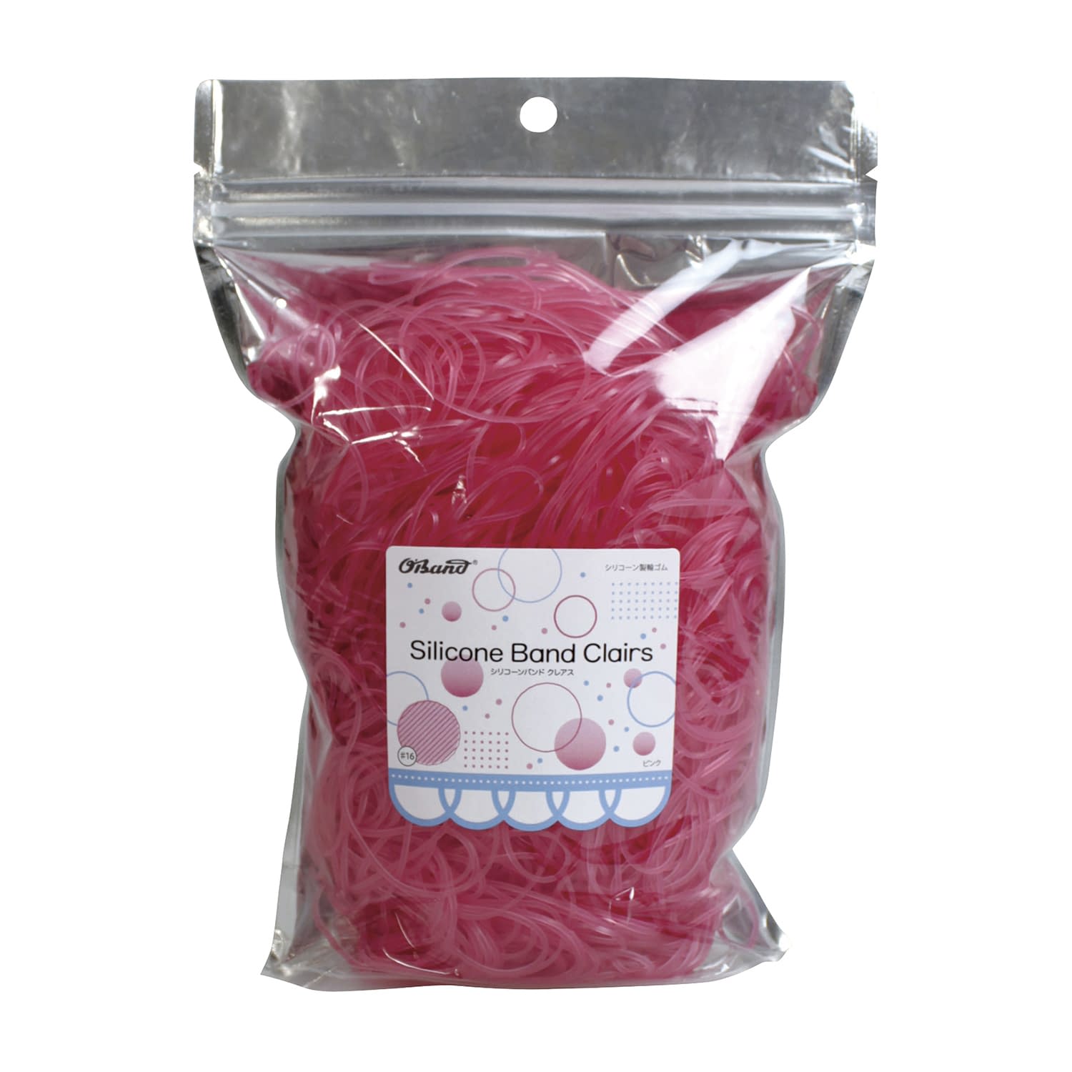 シリコーンバンド クレアス 24-8300-03 共和 GGS-300-PK(300G)ピンク