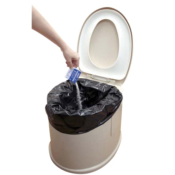 ポータブルトイレ袋(10回分) 24-8356-01 サンコー AE-59