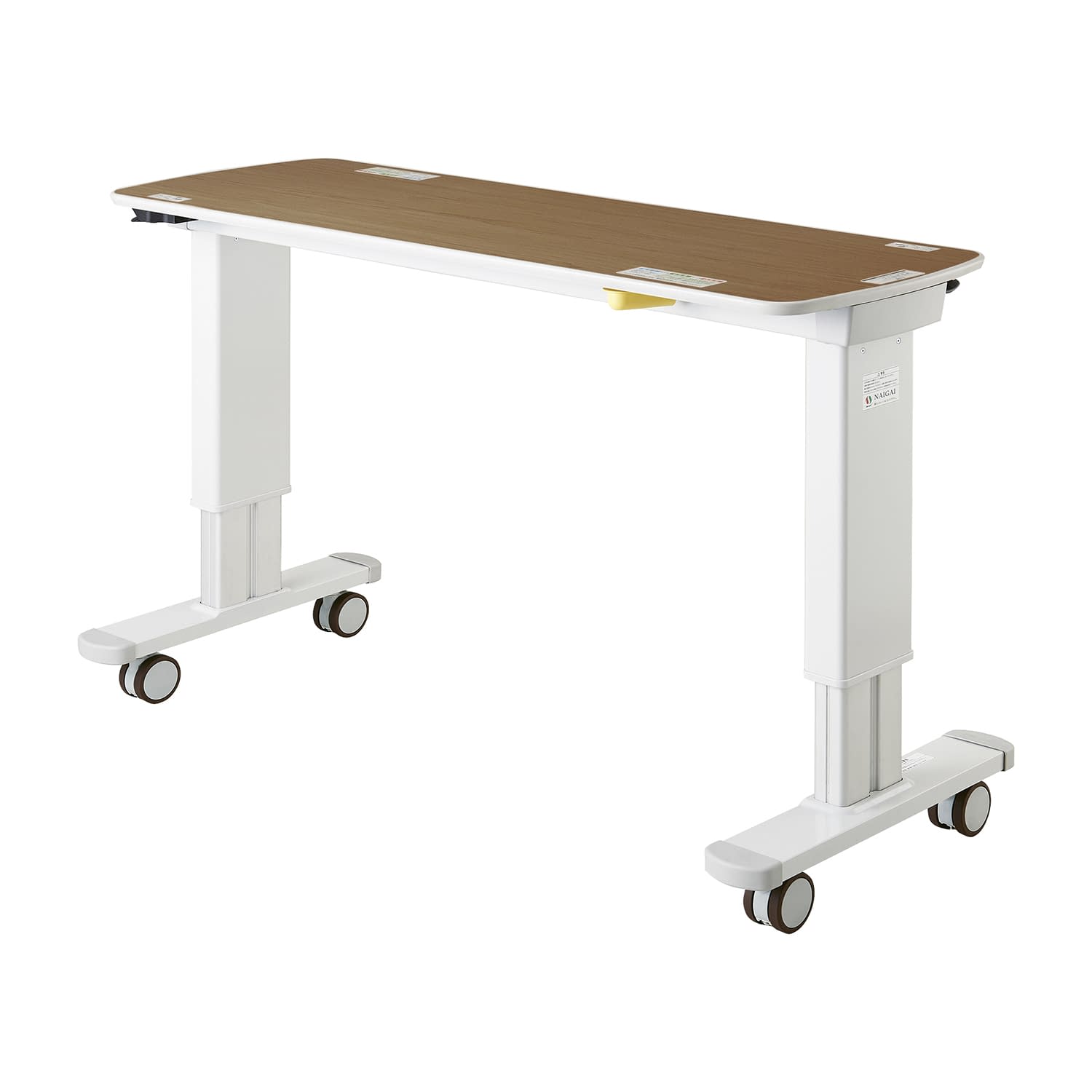 昇降オーバーヘッドテーブル WTR-1250BR 24-8648-03 sur-sol ブラウン(W1256XD450MM)
