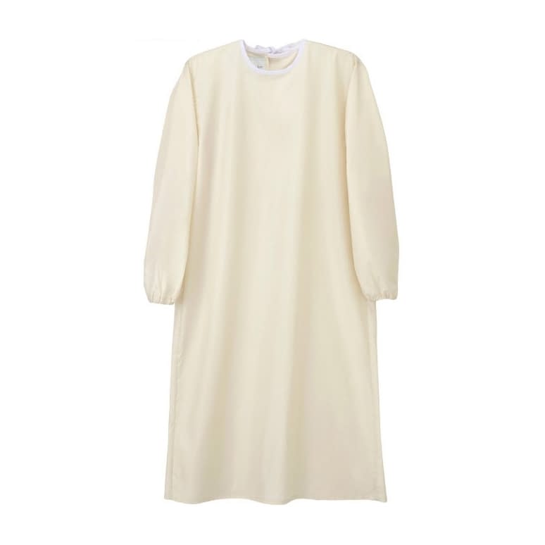 リユーザブルアイソレーションガウン 25-2809-00 ナガイレーベン IG-5010(Mサイズ)クリーム