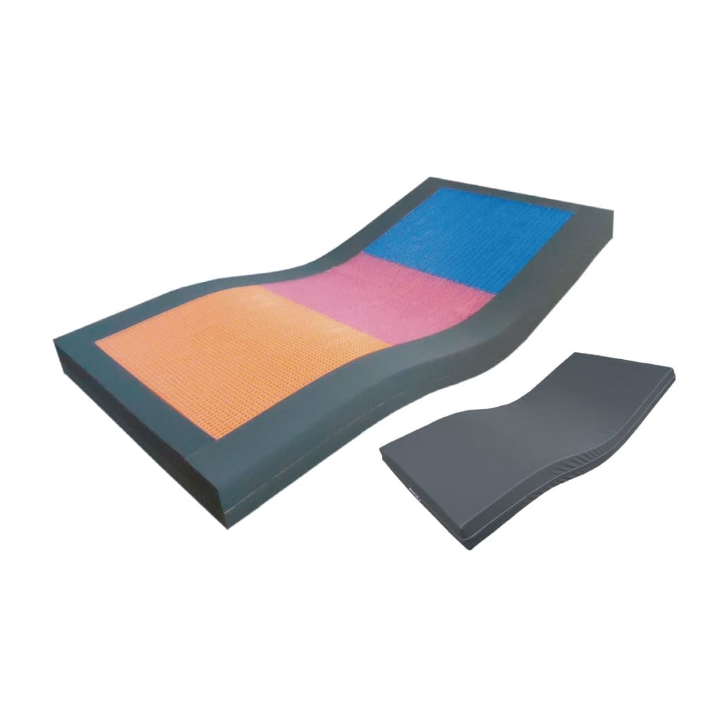 介護マットレス・エクシード 体圧分散マット 24-8723-02 ジェルトロン KEW-83H150(83X191X15