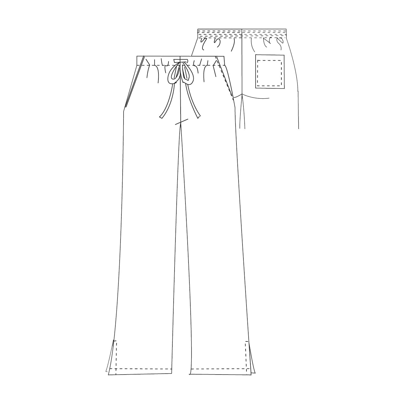 女性用パンツ 4101PCARW(カリビアンブルー4101PCARW(ｶﾘﾋﾞｱﾝﾌﾞﾙｰＭ(24-8180-01-04)【バイオレット】(販売単位:1)