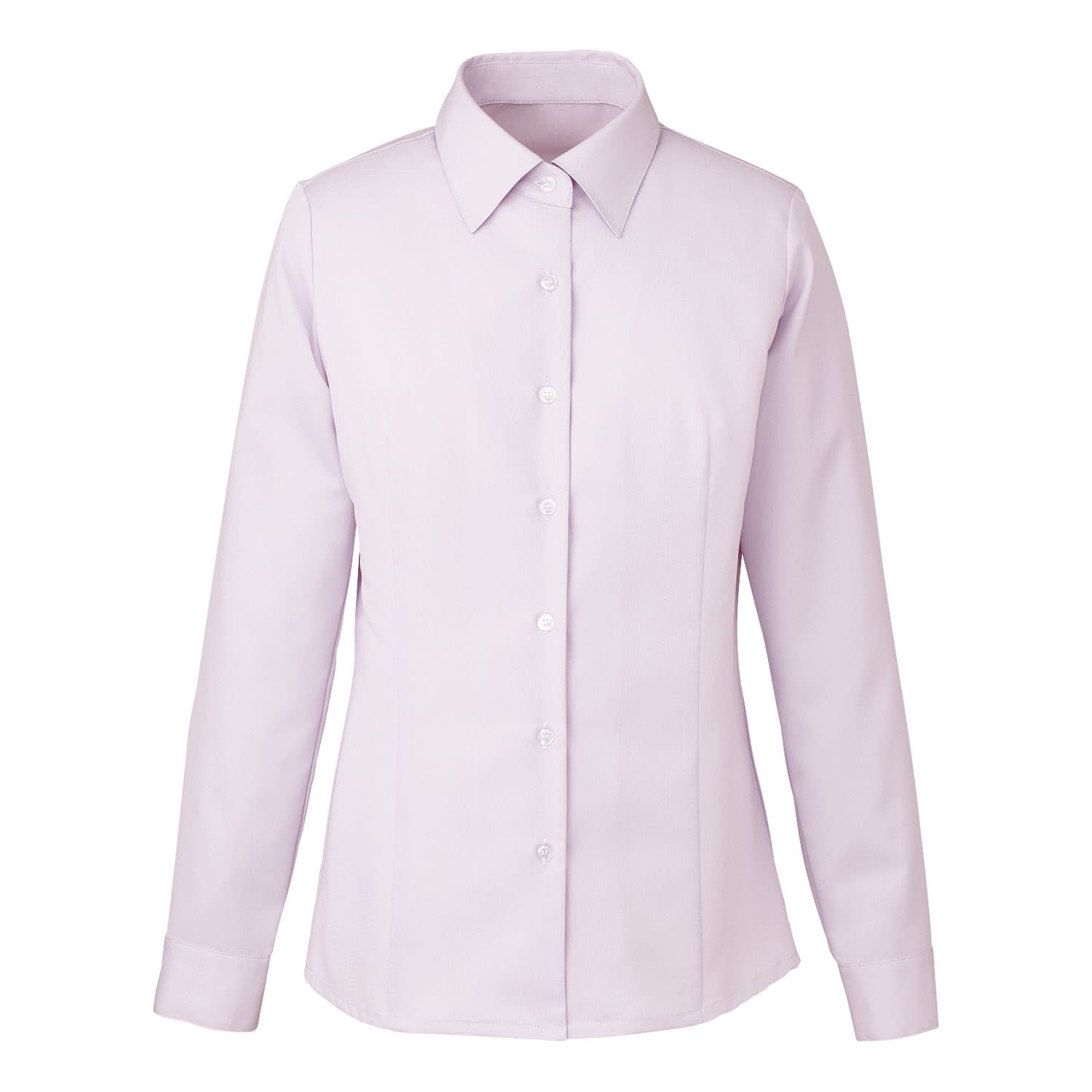 長袖シャツブラウス 事務服 24-8162-0202 7号 ENJOY EWB432(ピンク)