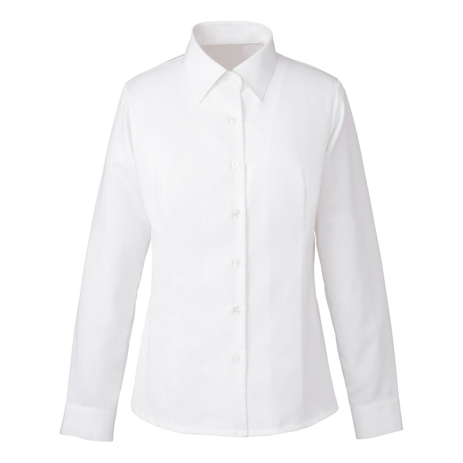 長袖シャツブラウス 事務服 24-8162-0301 5号 ENJOY EWB432(ホワイト)