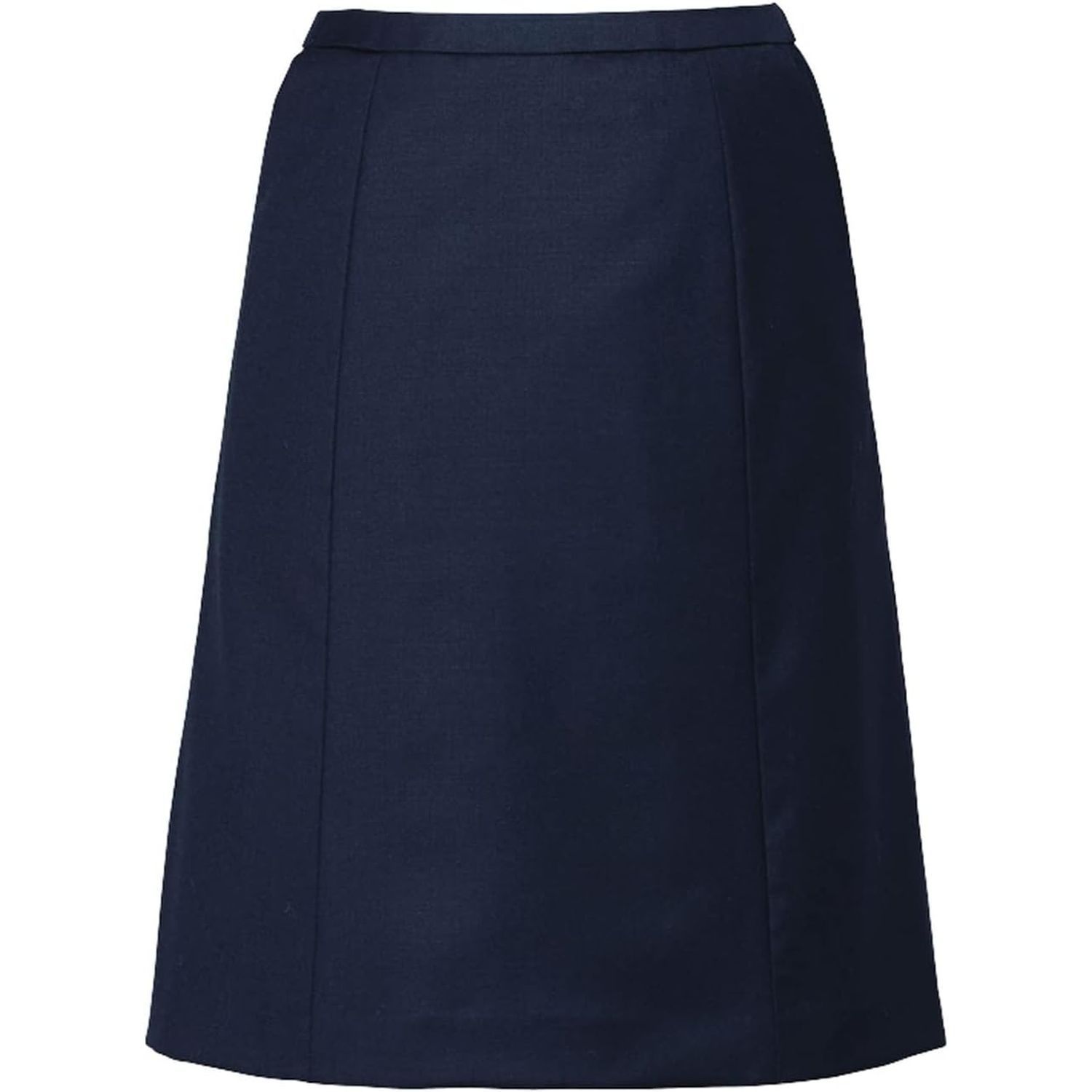 ラインスカート 事務服 24-8165-0005 13号 ENJOY EAS651(ネイビー)