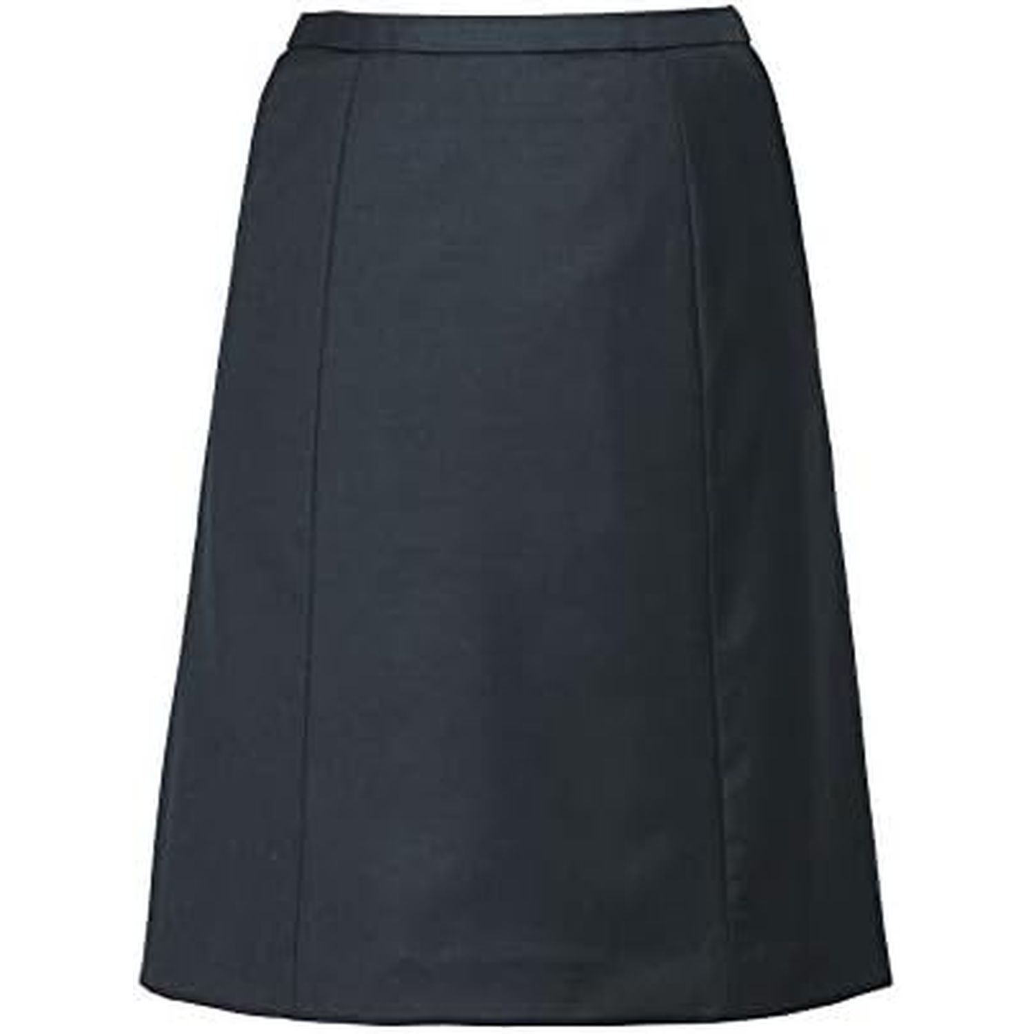 ラインスカート 事務服 24-8165-0106 15号 ENJOY EAS651(チャコール)
