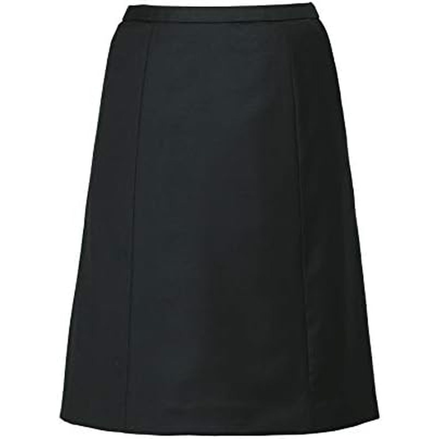 ラインスカート 事務服 24-8165-0206 15号 ENJOY EAS651(ブラック)