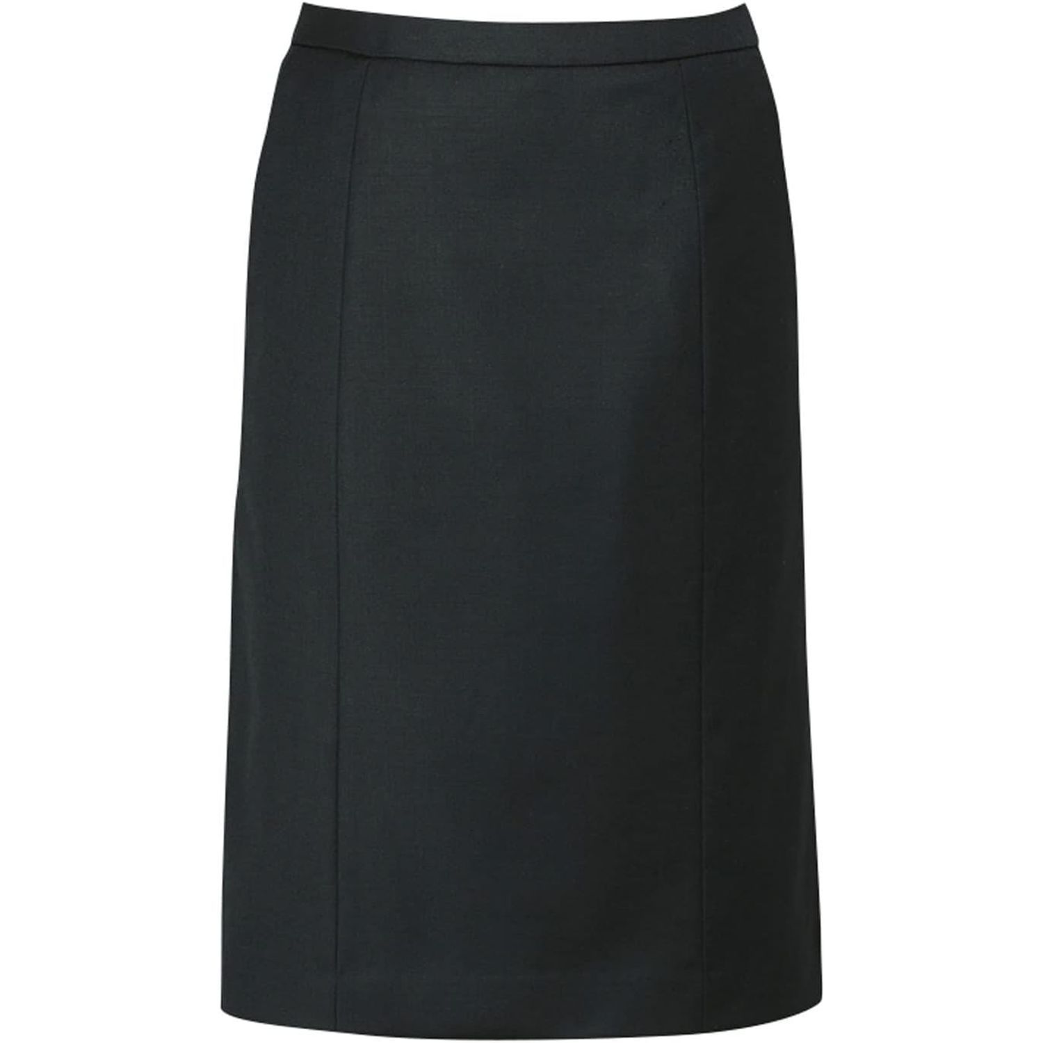セミタイトスカート 事務服 24-8166-0202 7号 ENJOY EAS652(ブラック)