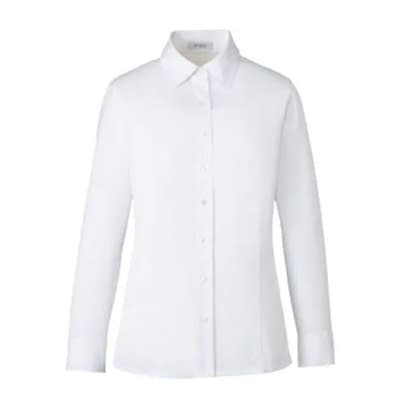 長袖シャツブラウス 事務服 24-8169-0307 17号 ENJOY EWB690(ホワイト)