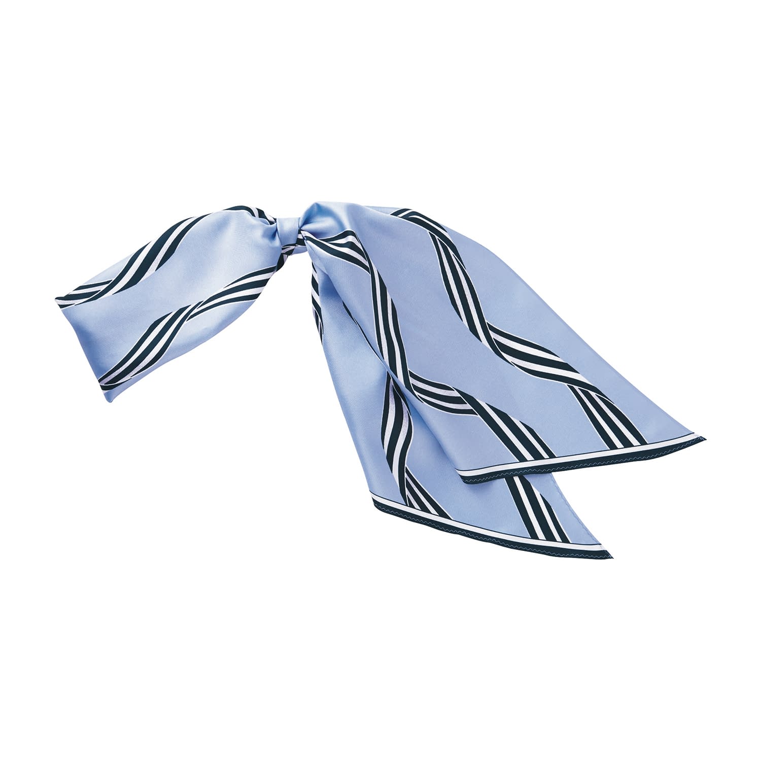 ロングスカーフ 事務服 24-8170-00 ENJOY EAZ709(サックス)